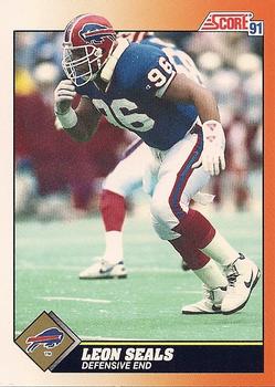 Leon Seals Buffalo Bills 1991 Score NFL #453